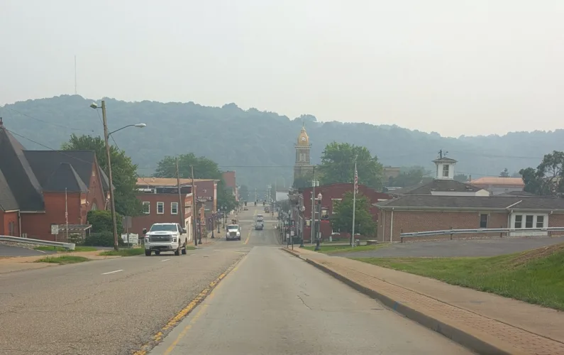 Haze hangs around